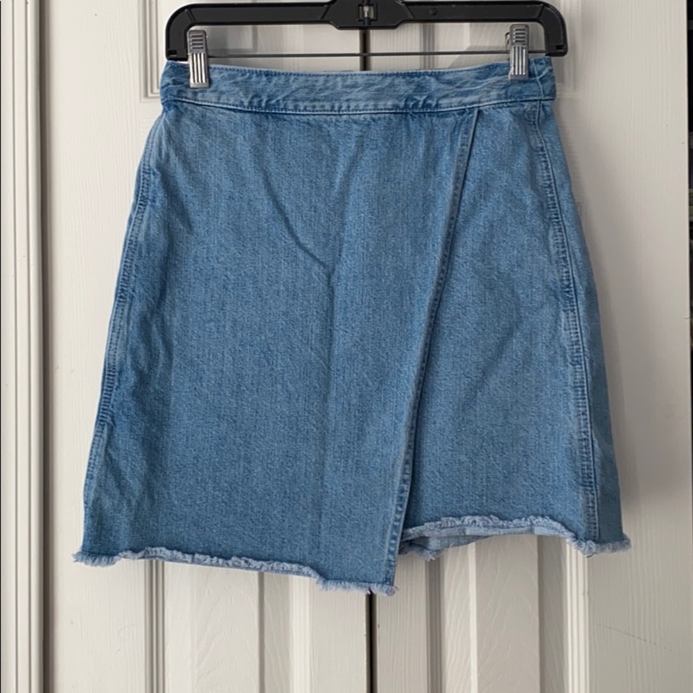 Loft Jean Skirt